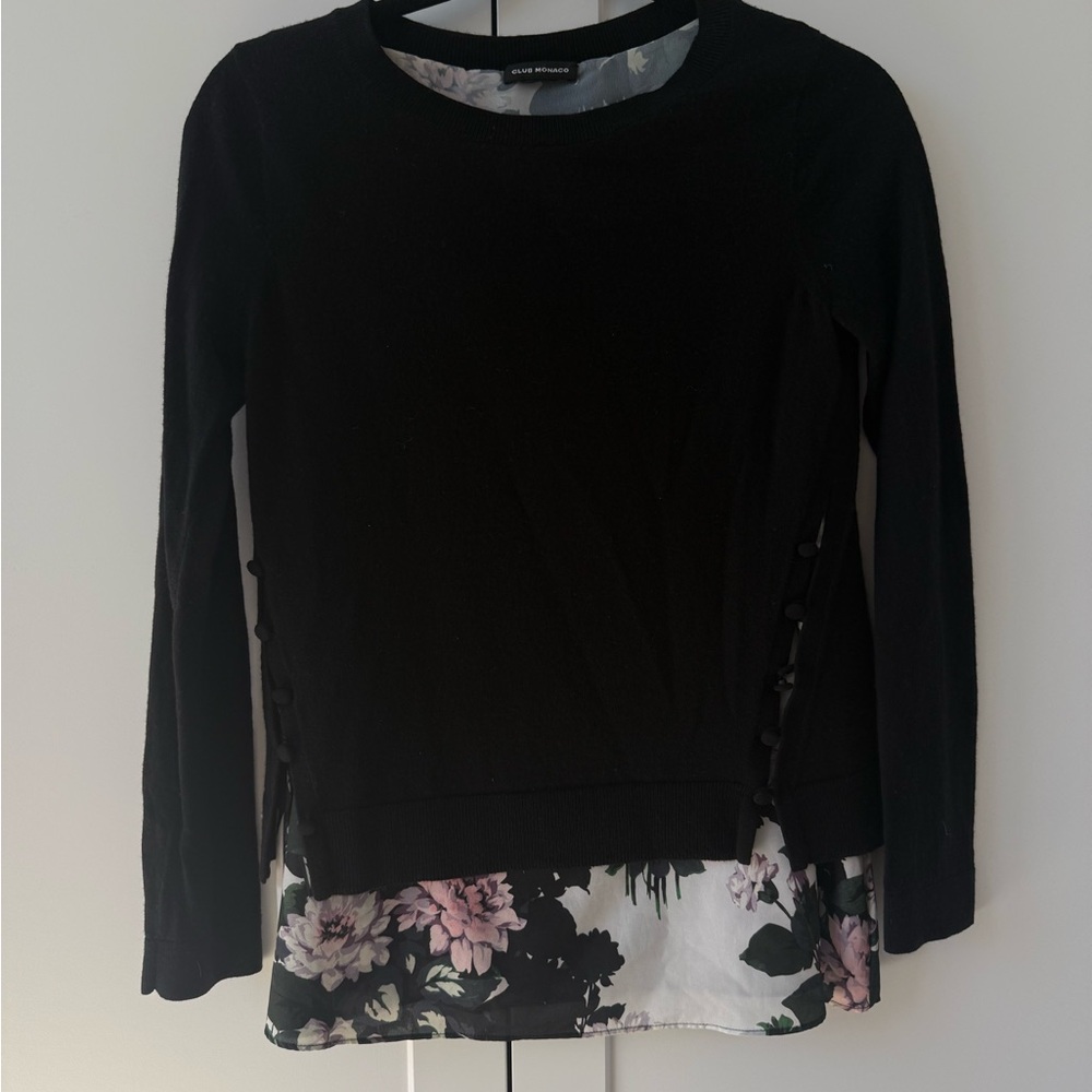 Club Monaco Knit Blouse